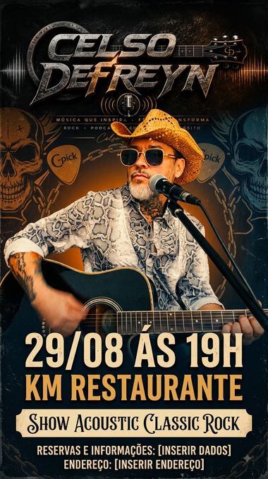 Show realizado — 29/08, KM Restaurante