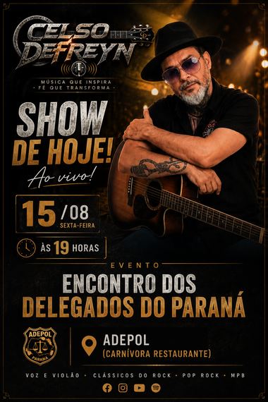 Show realizado — 15/08, Adepol Carnívora Restaurante