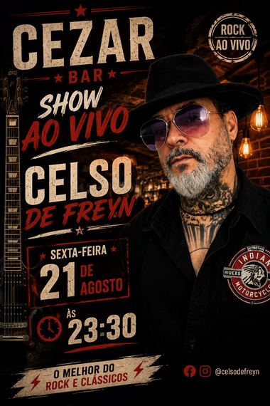 Show realizado — 21/08, César Bar
