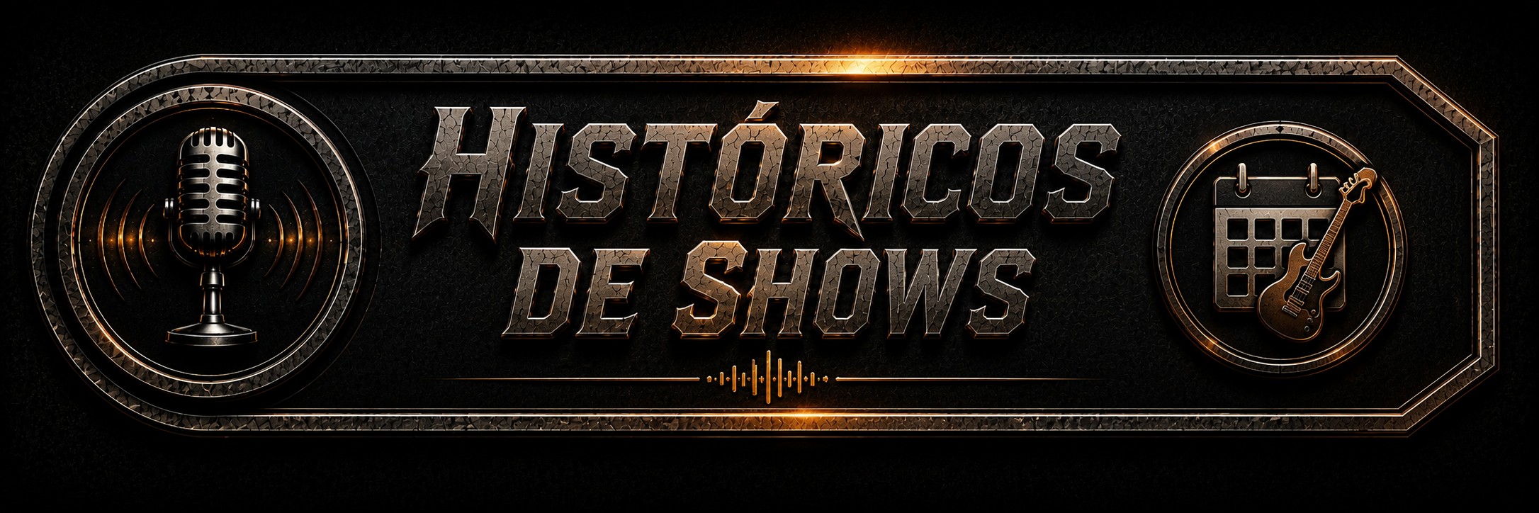 Histórico de Shows